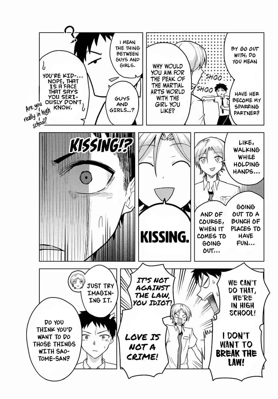 The death game is all that Saotome-san has left Chapter 22 7